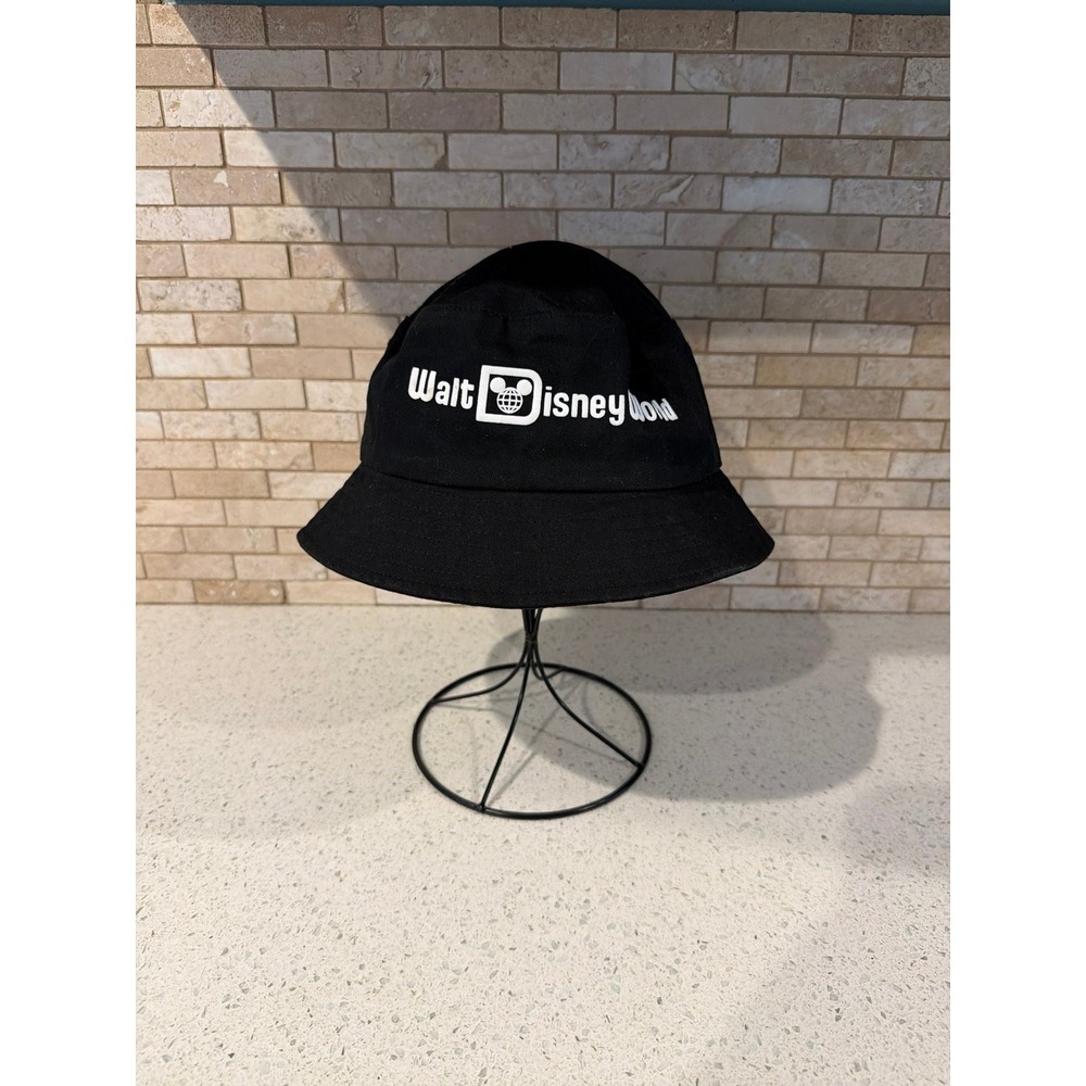 Disney Spirit Jersey Bucket Hat Black WDW Parks